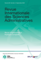 Styles de conseil politique au sein de la fonction publique belge francophone (Revue internationale des sciences administratives)
