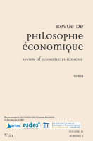 Le dépassement du capitalisme chez Thomas Piketty (Revue de philosophie économique)